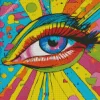 Trippy Eye Pop Art Diamond Painting