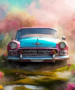 Vintage Funky Car Diamond Painting