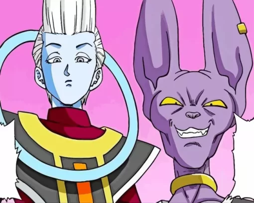 Whis And Beerus Diamond Painting