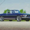 71 Blue Triumph Stag Diamond Painting