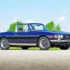 71 Blue Triumph Stag Diamond Painting