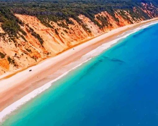 Australia Rainbow Beach Diamond Painting