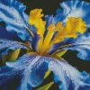 Blooming Blue Iris Diamond Painting