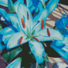 Blue Lilies Diamond Painting