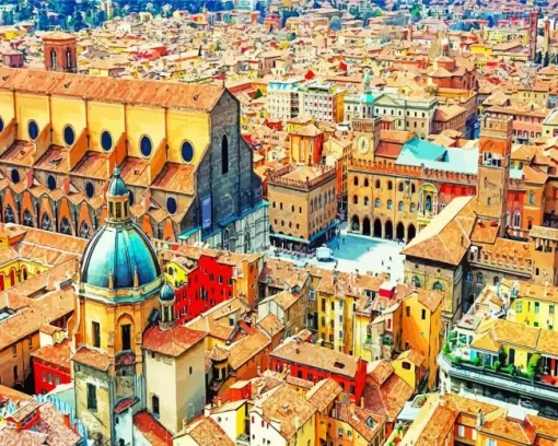 Bologna City Diamond Painting