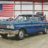 Classic Blue Ford 500 Diamond Painting