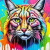 Graffiti Bobcat Diamond Painting