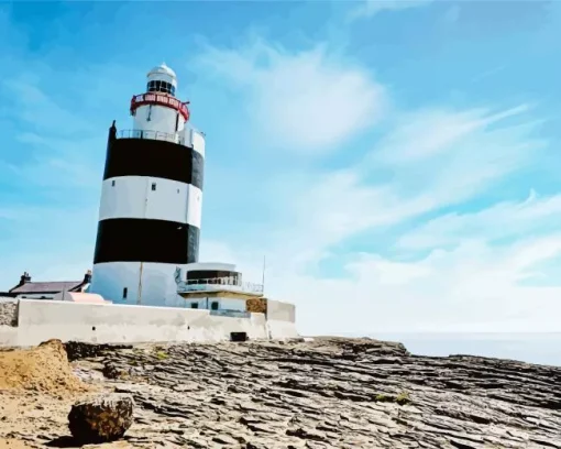 Hook Head Lighthouse Diamond Painting