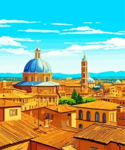 Italian City Bologna Diamond Painting