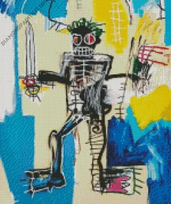 Jean Michel Basquiat Warrior Diamond Painting