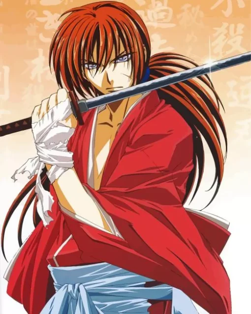 Kenshin Himura Diamond Painting