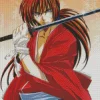 Kenshin Himura Diamond Painting