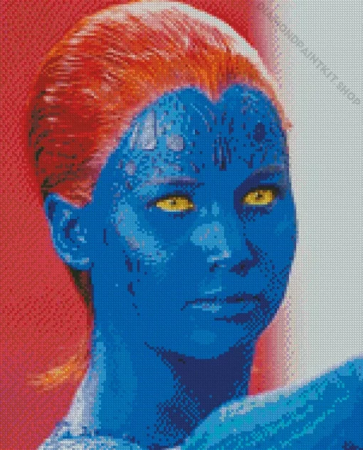 Mystique X Men Diamond Painting