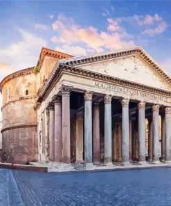 Pantheon Rome Diamond Painting