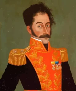 Simon Bolivar Diamond Painting