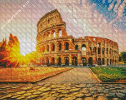 The Colosseum Rome Diamond Painting