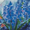 Water Drops On Bluebells Diamond Painting