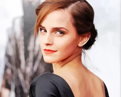 Actress Emma Watson Diamond Painting