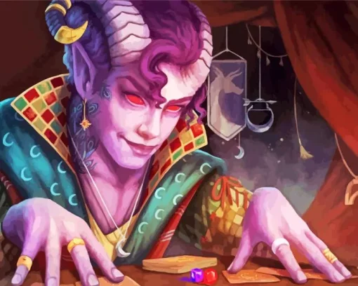 Aesthetic Dnd Fortune Teller Diamond Painting