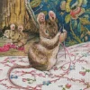 Beatrix Potter Bunnies Diamond Painting