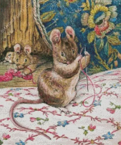 Beatrix Potter Bunnies Diamond Painting