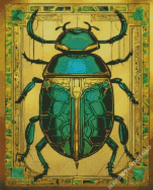 Beetle Art Diamond Painting