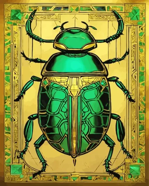 Beetle Art Diamond Painting