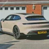 Beige Porsche Diamond Painting