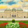 Belvedere Garden Vienna Diamond Painting