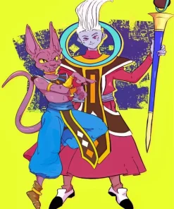 Beerus And Whis Diamond Painting