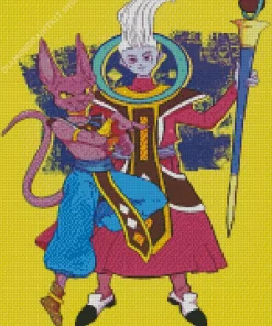 Beerus And Whis Diamond Painting