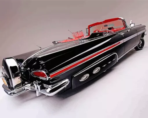 Black 1959 Impala Diamond Painting