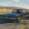 Black 1969 Charger Diamond Painting