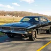 Black 1969 Charger Diamond Painting