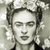 Black And White Frida Kahlo Diamond Painting