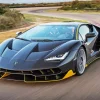 Black And Yellow Lambo Diamond Painting