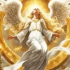 Blonde Angel Diamond Painting