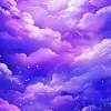 Blue And Purple Sky Diamond Painting