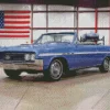 Blue Buick Skylark Diamond Painting