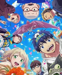 Blue Exorcist Anime Characters Diamond Painting