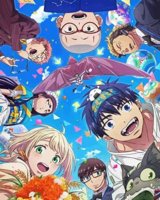 Blue Exorcist Anime Characters Diamond Painting