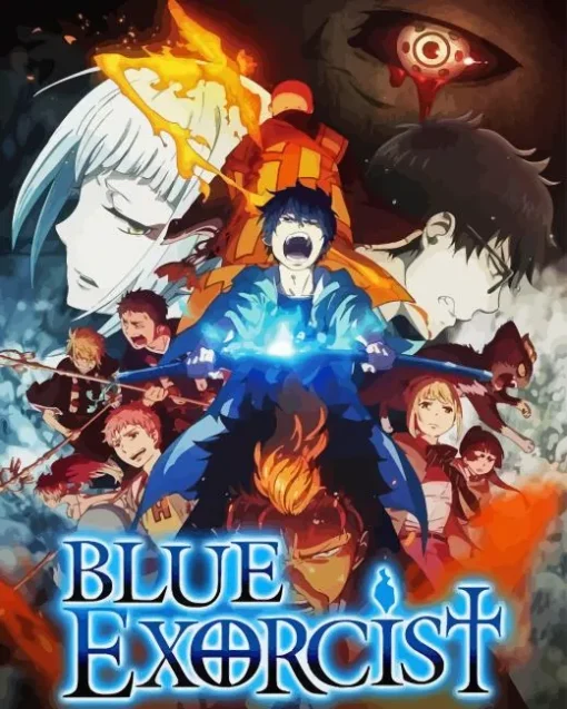 Blue Exorcist Poster Diamond Painting