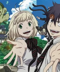 Blue Exorcist Rin And Shiemi Diamond Painting