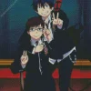 Blue Exorcist Rin And Yukio Diamond Painting