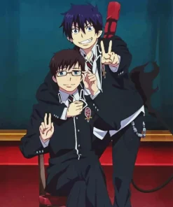 Blue Exorcist Rin And Yukio Diamond Painting