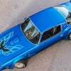 Blue Firebird Car Diamond Painting