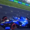 Blue Formula 1 Car Diamond Painting