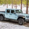 Blue Gray Jeep Car Diamond Painting