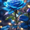 Blue Rose Diamond Painting