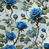 Blue Roses Diamond Painting